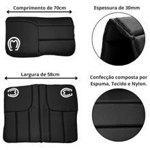 Cowntry Mangalarga Horse Riding Saddle - 黑色 - 查看 3