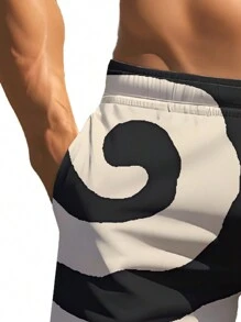 Pantaloni scurți casual de vară pentru bărbați, lejeri, potriviți pentru sporturi în aer liber, confortabili și diversi, modele la modă, versatili și sport, hawaieni