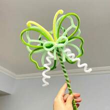 151Pcs St. Patrick's Day Macaron Green Pipe Cleaner Kit For Botanical Crafts & Shamrock Decor – St. Patrick's Day DIY Supplies With Flexible Chenille Stems, Sparkly Metallic Pipe Cleaners Bulk For St. Patricks Valentine's Handmade Christmas DIY Crafts