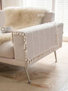 Tokoto 1 chiếc khăn trải bàn nhỏ bằng vải polyester dệt kim Jacquard, có nhiều màu sắc, miếng lót đĩa vuông đơn giản họa tiết sọc Bohemian, khăn ăn, khăn trải bàn thích hợp cho nhà hàng, khách sạn, phòng ngủ, bàn ăn, tủ đầu giường, tủ giày, ghế sofa, giỏ đựng, ngoài trời, trang trí lễ hội, mọi mùa - Nhiều màu - Xem 16