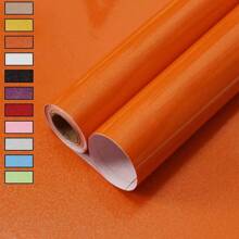 1 rolka samoprzylepnej tapety - błyszcząca, wodoodporna, zdejmowana tapeta do salonu, kuchni, sypialni, akademika, renowacji mebli - łatwa w montażu, bez bałaganu, bez zamieszania