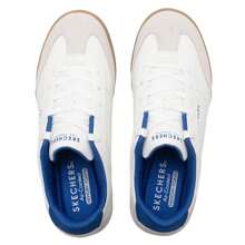 Skechers STREET系列休闲鞋减震男士滑板运动鞋日常穿着183284-WHT - 白色 - 查看 4