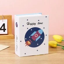 1 Pieza Álbum de Fotos con 100 Bolsillos, Álbum de Fotos de Dibujos Animados Lindo, Álbum de Fotos de Niños, Recuerdo del Crecimiento del Bebé, Recuerdo del Embarazo. Decoraciones y Regalos para Baby Shower, Regalos de Pascua. Cosas para Niñas/Niños