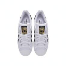 Giày thể thao thường ngày Adidas Superstar dành cho nữ - Đen và Trắng - Xem 5