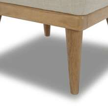 Better Homes & Gardens Springwood Slipper Chair, Light Honey