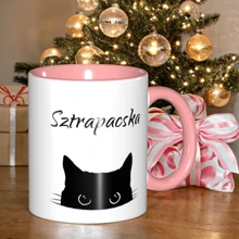 Taza de cerámica de gato negro de 11 onzas, taza inspirada en felinos, taza de café de gato, taza de cafeína de gato, regalo perfecto para amantes de los gatos, recuerdo elegante de gato negro, taza de cerámica de gato negro, regalo para padres de gatos - multicolor - Ver 8