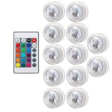 Mini Led Lights With Remote Control, Battery Powered Small Led Lights With 16 Colors And 4 Color Changing Modes, Mini Lights, Mini Led Night Light, Mini Led Lights For Crafts, Wedding, Party, Home, Christmas Decoration, Birthday Decoration, Table Centerpieces, Halloween Lantern Decor
