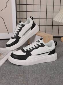 Unisex Lässig Sneaker, bequeme Sportschuhe, geeignet für Jugendliche, Outdoor, Sport, Urlaub, Reisen, Abschlussgeschenke, Geburtstags-Kleideraccesoires, leichte EVA-Sohle, Farbblockdesign