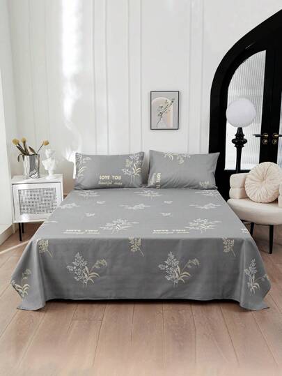 4 Piezas Juego De Cama De Tamaño Full/King En Una Bolsa, Con Forro, Fundas y Sábana, Cama De Lujo En Una Bolsa Para Todas Las Estaciones Para Dormitorio