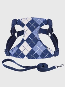 Soft Mesh Dog Harness And Leash Set, Comfortable Padded Vest For Pets Without Pulling, For Small Dogs And Cats - Multicolor - View 10