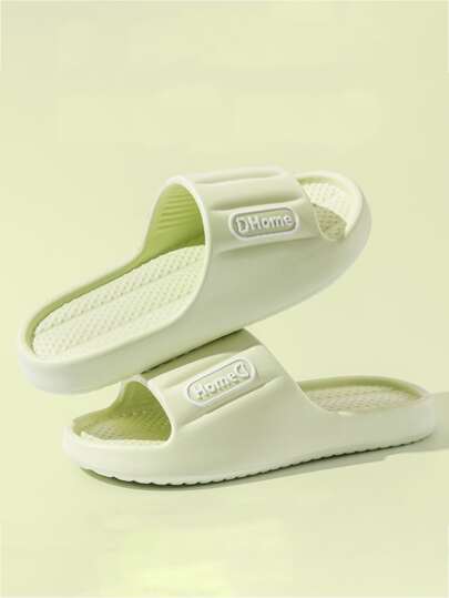 Unisex Slippers, Summer Couples Indoor Home Bathroom Non-Slip Comfortable Shower Slippers