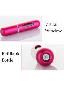 1 Chai xịt nước hoa du lịch có thể nạp lại, Phụ kiện Unisex Chai xịt nước hoa, Bình xịt nước hoa 5ML cho du lịch, Bình xịt nước hoa cầm tay - Nhiều màu - Xem 4