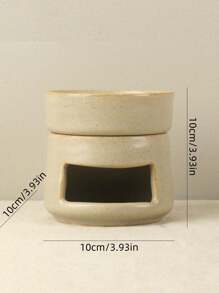 1 件现代简约欧洲陶瓷香薰炉 | 优雅烛台和精油扩散器（不含烛台）