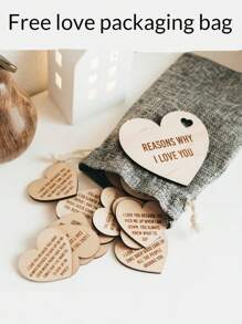 10 20 30 Pcs, Personalized I Love You Reasons Pack - Romantic Gift For Someone Special - Wedding - Anniversary - Valentine's Day - Birthday, Give It To Your Beloved One, Must-Have Valentine's Day Gift Gifts Graduation