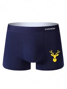 8pcs Men's Breathable Comfortable Boxer Briefs, Elastic Sports Shorts, Casual Underwear For Daily Wear - Multicolor - View 5