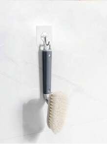 1 Pc Multi-Functional Bathroom Tile Scrub Brush, Plastic Cleaning Brush For Kitchen Stain Removal