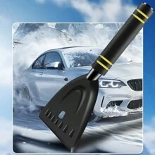 Car Snow Removal Kit: Durable ABS Ice Scraper & Frost Shovel - Gentle On Vehicle Windows, Perfect For Winter Cleaning - Multicolor - View 8