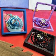 1 Stücke Strass Finger Zähler, Rosenkranz Ring, Mini Ziffernzähler zum Beten, Trainieren, Zählen, 3-teiliges Set - Verschiedenfarbig - Übersicht 5