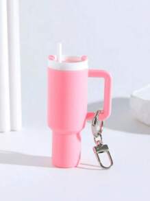 1 Móc chìa khóa bình nước có thể tháo rời, Phụ kiện mini dễ thương đựng son dưỡng môi, son môi, vật dụng nhỏ - Nhiều màu - Xem 10
