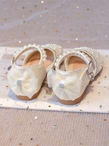 Sandali estivi con suola morbida e cristalli, da principessa, per ragazze, 2025