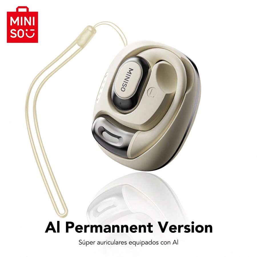 Miniso MS156 AI翻译耳机 长播放OWS耳机 沉浸式优质音效 长距离连接耳机 内置麦克风 适合学习 商务 运动