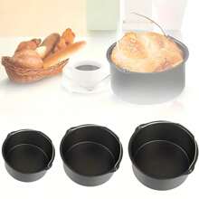 1pc/3pcs Cake Mold. Carbon Steel Non-Stick Mold. Comes With Portable Mold, Can Also Be Used For Air Fryers, Non-Slip, Cleaning Brush, Heat Resistant - Halloween Gift