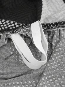 4/6/8pcs Geometric Pattern Chaise Lounge Slipcovers, Black White Gray, Suitable For All Seasons, Washable Sofa Covers For Office, Living Room Home Decor