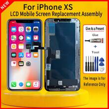 Compatible con iPhone XS A1920 - Ensamblaje de reemplazo de pantalla móvil, pantalla LCD de repuesto con pantalla táctil integrada de alta definición, accesorio de teléfono móvil de reemplazo