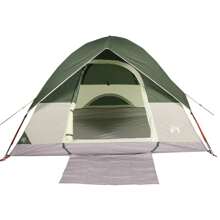 3 Person Waterproof Green Dome Camping Tent For Outdoor Adventures - Green - View 6