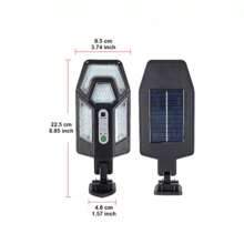 1pc Solar Light Motion Sensor Remote Control Solar Focusing Waterproof Suitable For Garden Courtyard Corridor Lighting, Outdoor Garden Lighting For Pathway, Yard, Patio