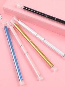 5D DIY Diamond Painting Double-Ended Drill Pen, Convenient And Quick To Pick Up, Available In Various Colors Metal Double-Headed Diamond Pick-Up Pen, Stainless Steel Material, DIY Crystal Embroidery Mosaic Handicraft Jewelry Tool Pen, Exquisite Nail Art Crystal Jewelry Picking Tool Accessory