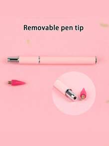 5D DIY Diamond Painting Double-Ended Drill Pen, Convenient And Quick To Pick Up, Available In Various Colors Metal Double-Headed Diamond Pick-Up Pen, Stainless Steel Material, DIY Crystal Embroidery Mosaic Handicraft Jewelry Tool Pen, Exquisite Nail Art Crystal Jewelry Picking Tool Accessory
