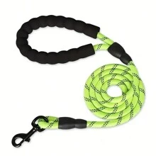 Suministros para mascotas, traílla para mascotas, cuerda redonda reflectante de nailon, cuerda resistente a la explosión para perros de tamaño mediano y grande, cadena para pasear al perro - Multicolor - Ver 9