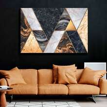 Marbled In Geometric Figures