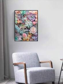 1pc DIY Diamond Painting, Full Drill Diamond Embroidery, Home Decor, 11.8" X 15.7"