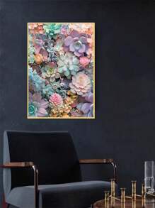 1pc DIY Diamond Painting, Full Drill Diamond Embroidery, Home Decor, 11.8" X 15.7"