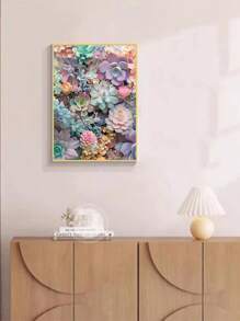 1pc DIY Diamond Painting, Full Drill Diamond Embroidery, Home Decor, 11.8" X 15.7"