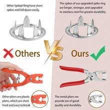 50/200pcs Colorful Plastic Prong Snap Buttons, Iron Plier Tool Kit And Storage Box, Suitable For DIY Crafts, Pants, Bibs, Hats, Shoes, Umbrellas, Sewing (Random Color Buttons Without Box) - Multicolor - View 5