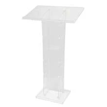 HYYKJ-US Podium Conference Pulpit Acrylic Clear Plexiglass Pulpit Podium Stand Lectern - 1 - View 10