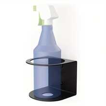 Metal Wall-Mounted Paint Spray Bottle Rack, Single/Double/Triple Hole Design, Easy Installation Storage Shelf For Garage And Home
