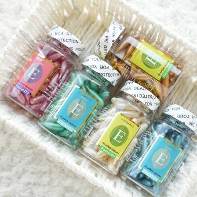 Sérum Facial en Cápsulas con Vitamina E para Hidratación y Antioxidantes