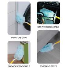 Double Sided 360 ° Electrostatic Dust Duster Is Used For Large-Scale Cleaning Of Dust, Spider Webs, And Disposable Dust Collecto - 30pcs - View 7