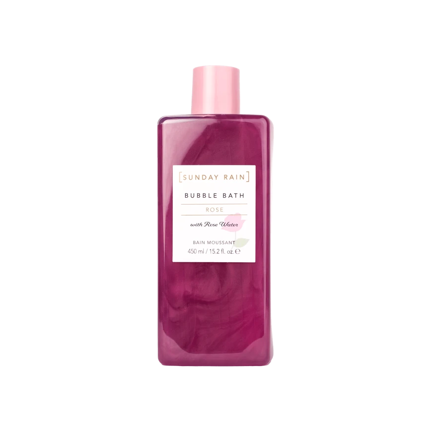 Sunday Rain Rose Bubble Bath - White - View 1