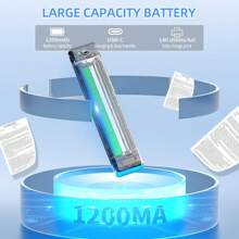 Imprimante Portable A4 Imprimante Bluetooth Thermique Mini Imprimante sans Encre Compatible avec Android et iOS et Ordinateur