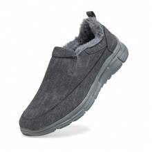 Frank Mully Men's Slip On Walking Shoes Lightweight Casual Knit Loafer Sneakers Comfortable Mesh Work Shoes Athletic Walking Shoes For Men Breathable - 淺灰色 - 查看 5