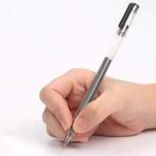 Rhinestone Tip Gel Pen, Fine 0.38mm Large-Capacity Black/Blue/Red Ink Refill Exam Signing Writing School Office Supplies Stationery Back To School