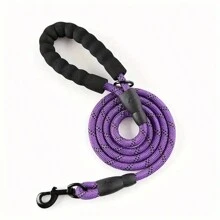 Suministros para mascotas, traílla para mascotas, cuerda redonda reflectante de nailon, cuerda resistente a la explosión para perros de tamaño mediano y grande, cadena para pasear al perro - Multicolor - Ver 11