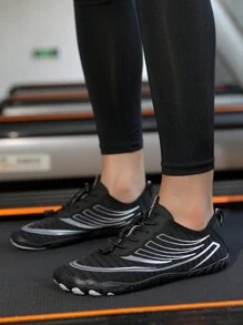 新款可调节系带水鞋 - 防滑，适合瑜伽、海滩、散步、冲浪和钓鱼 - 黑色 - 查看 9