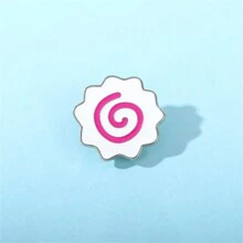 卡通鱼饼珐琅胸针 定制拉面装饰胸针 挂件 翻领徽章 包包徽章 珠宝礼物 圣诞胸针 衣服包包挂件 学校韩流背包教师用品包包挂件 可爱办公配件 衬衫夹克 万圣节秋冬配件，适合青少年、青年、男士、休闲、户外、运动、度假、毕业礼物、生日、日常佩戴 衣服胸针 趣味教师礼物 男士礼物 包包胸针 - 彩色 - 查看 3