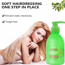 GZE 抗毛躁护发精华液，夜间保湿，蕴含摩洛哥阿甘油和角蛋白，丝滑头皮护理，令受损秀发柔顺丝滑，免洗护发素 - 綠色 - 查看 5